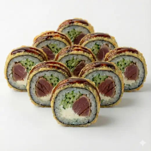 TEMPURA Z GRILL TUNCZYKEM