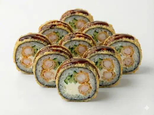 TEMPURA Z KREWETKAMI