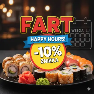 Twoje ulubione sushi jeszcze taniej!